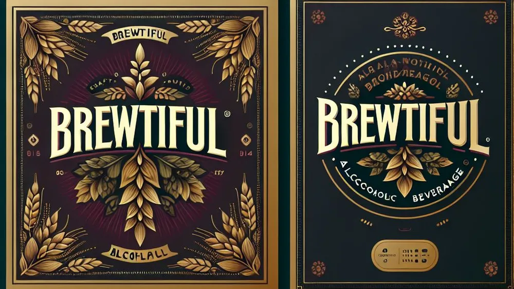 AI-generated branding for Brewtiful